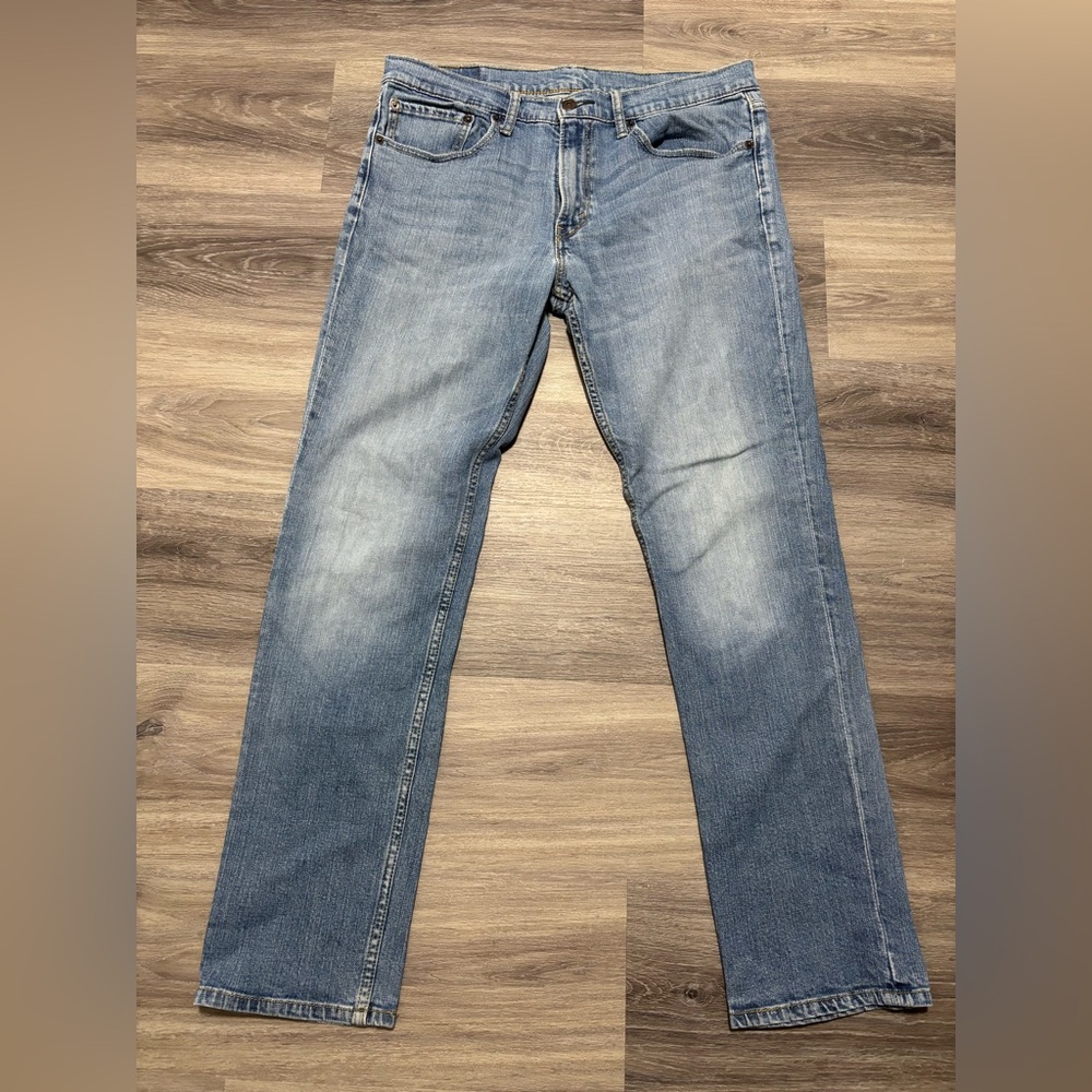 Levi's 511 Light Blue Straight Jeans for Men 36/32